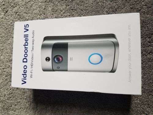Video Doorbell V5 Wifi /HD Video /Two-way Audio