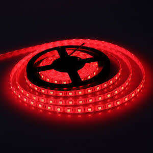 5050 RED LED Light Strip 5M 12V/220V