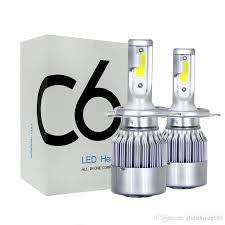 BULK FROM 6///C6 LED Headlight H4  72W/72000LM