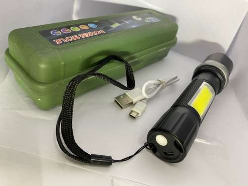 BULK FROM 6 // Success Formula USB Rechargable Mini Torch with Zoom Function