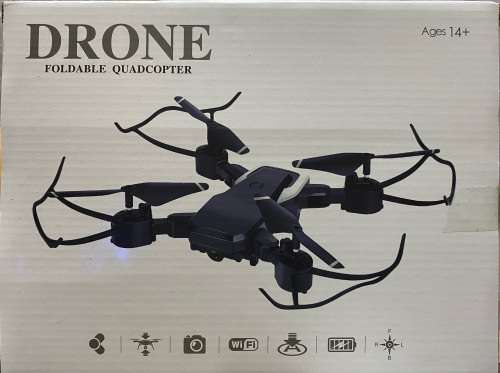 DRONE 4K dual cameras  WHITE (ages 14+)