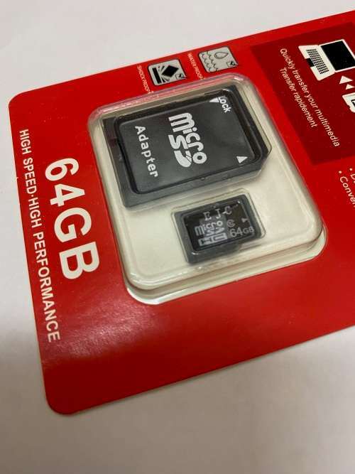 EJC 64GB Micro SD Card