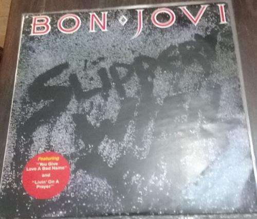 Bon Jovi Slippery When Wet LP