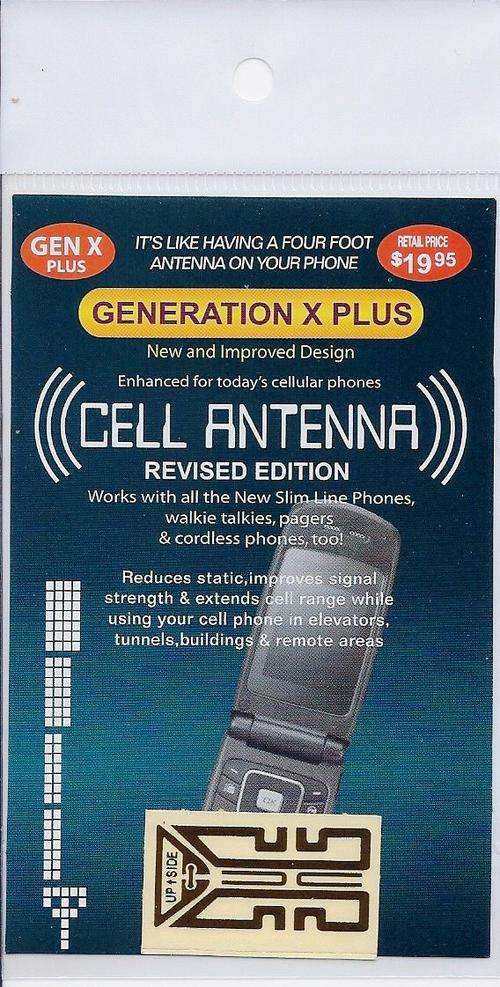 Cell Phone Antenna Booster - Generation X Plus - RE