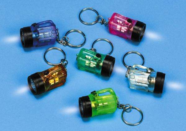 Flashlight Keyrings X 6
