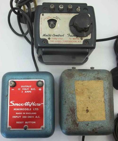 3X Transformers: The Lionel Corporation Type 1232 75Watts Power Supply; Minimodels Smoothflow 12V...
