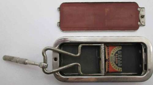 Vintage 1927 Rolls Razor Made in England Safety Razor Strop/Sharpening Tool ~ Amazing Condition