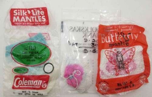 3X Assorted Mantles, Unused