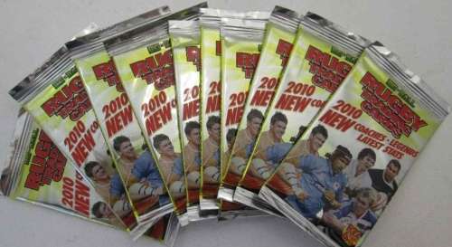 Big Ball 2010 Rugby Trading Cards Sealed Packs X10