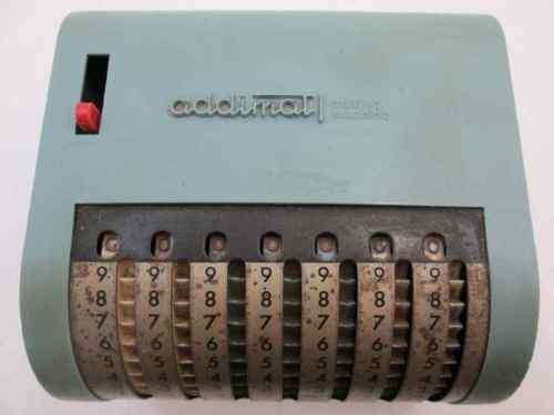 Vintage Addimat Adding Machine