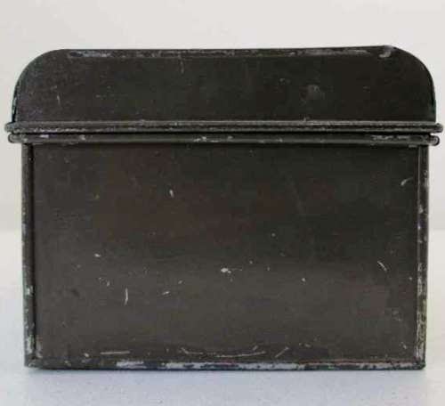 Vintage Metal Lunch Box - 22cm/17cm/13cm