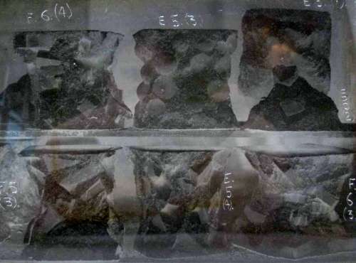 14 Vintage Private Collection Geological Magic Lantern Photograph Slides c1930's - 12cm/16cm