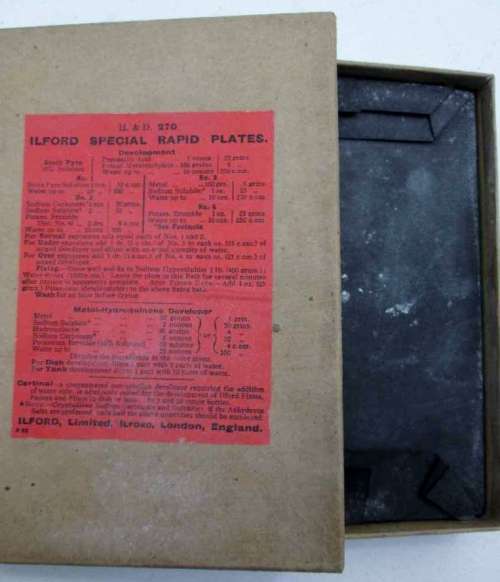 Ilford Special Rapid Plates 270 (8 Slide Unused Plates)