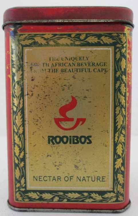 Vintage Rooibos Tea Tin - 15cm/10,5cm/10,5cm