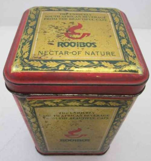 Vintage Rooibos Tea Tin - 15cm/10,5cm/10,5cm