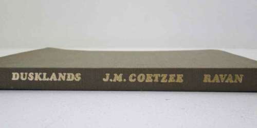 Dusklands - JM Coeztee - Ravan Press, 1974 - Scarce First Edition!