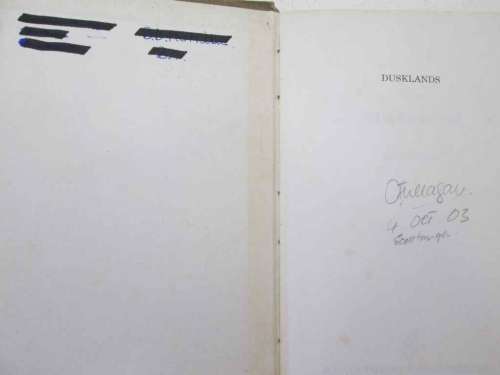 Dusklands - JM Coeztee - Ravan Press, 1974 - Scarce First Edition!