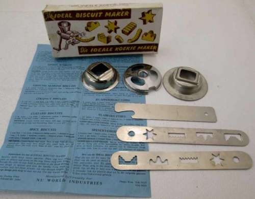 The Ideal Biscuit Maker, To Attach To Your Hand Mincer (+ Recipes!)