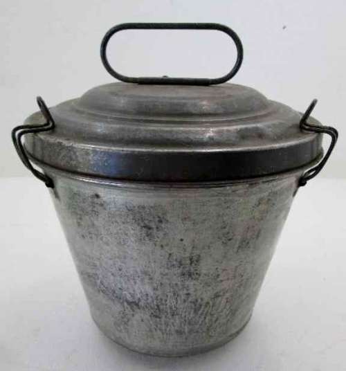 Very Old & Unusual Metal Jelly/Pudding Mold With Lid! - 21cm/18cm