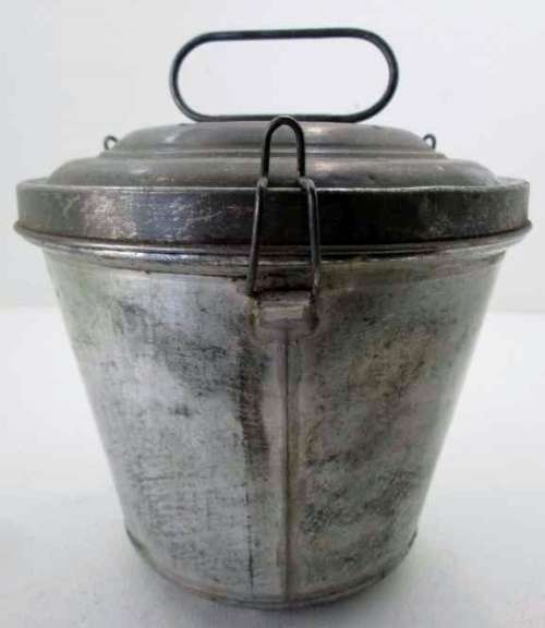 Very Old & Unusual Metal Jelly/Pudding Mold With Lid! - 21cm/18cm