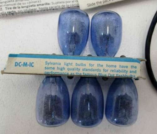 Polaroid Flashgun #268 + Extra Bulbs!