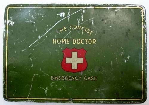 The Concise Home Doctor Emergency Case Tin - 28cm/19cm/5cm