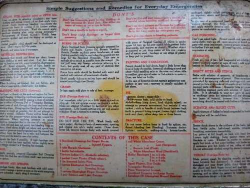 The Concise Home Doctor Emergency Case Tin - 28cm/19cm/5cm