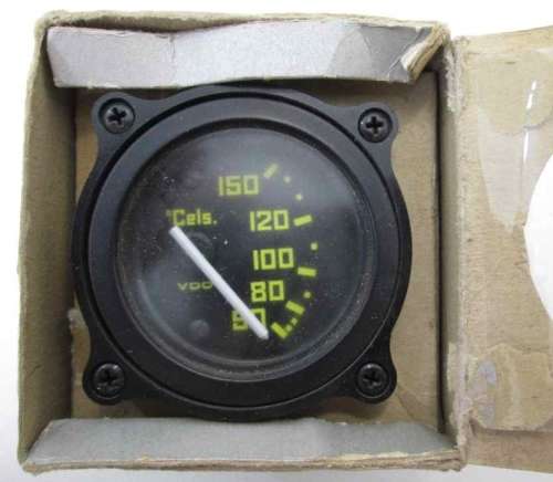Cockpit VDO Oil Temperature Gauge - Unused, Boxed + Instructions