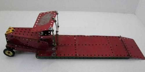 Meccano Joblot Including c1970's Meccano Steam Engine - 100+ Pieces