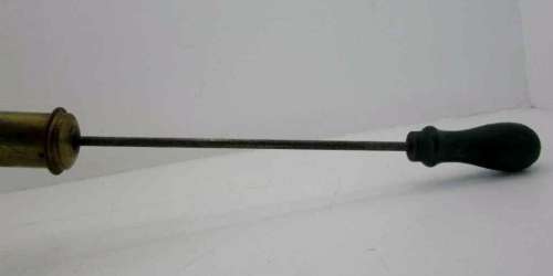 Vintage c1930's Rega Copper & Brass Manual Pump Bug Sprayer With Wooden Handle - Length 40cm