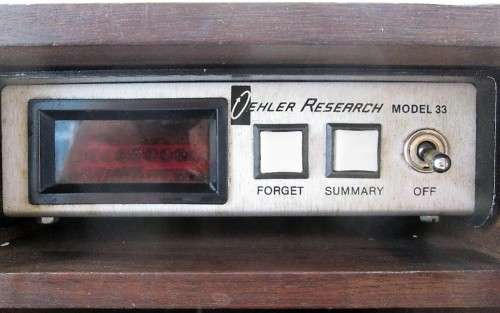 Oehler Research Model 33 Shooting Chronograph + Wooden Case