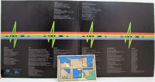 Pink Floyd- The Dark Side Of The Moon- EMI, 1973- SHVL 804 (South African Pressing +Original Sticker