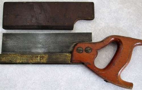 Vintage Spear & Jackson Saw + Wood Sheath - 32cm/7cm