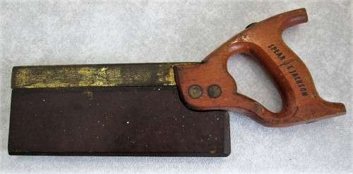 Vintage Spear & Jackson Saw + Wood Sheath - 32cm/7cm