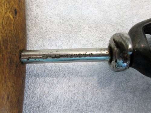 Vintage Wooden Handled Williamson's Cork Screw