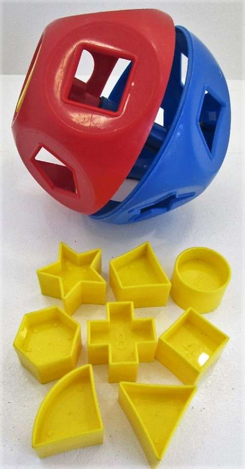 Vintage Tupperware Baby Toy - Shape-O-Ball Sorter - For Spares