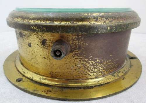 H Hughes & Son Chronometer - 24,5cm/10,5cm (A Little Battered But Working!)