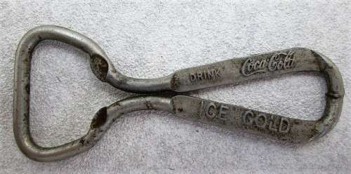 Vintage Drink Coca-Cola Bottle Opener - 9,5cm/3,5cm