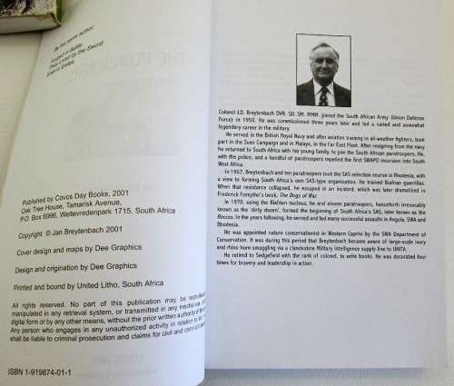 The Plunderers - Jan Breytenbach - Covos Day, 2001