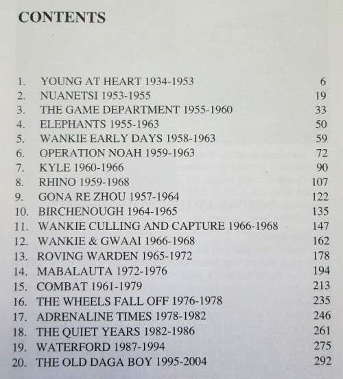 Kamchacha: Rhodesian Game Ranger - Bryan Orford, 2008