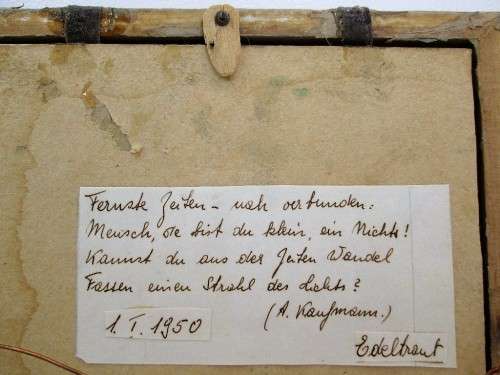 Charming Framed Vintage Boy Musician Print - Good Condition - 29,5cm/18cm