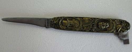 Rare Commemorative Eendracht Maakt Macht - Paul Kruger & De Wet Pocket Knife