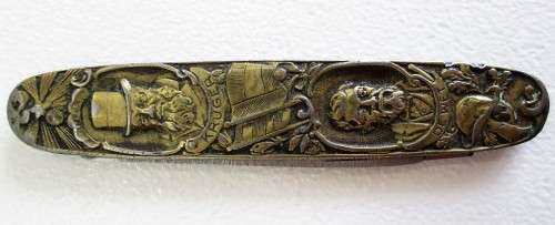 Rare Commemorative Eendracht Maakt Macht - Paul Kruger & De Wet Pocket Knife