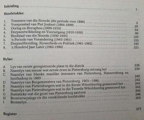 Pietersburg 1886-1986 - Louis Changuion - Stadsraad Van Pietersburg, 1986