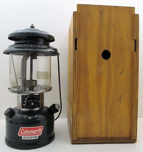 Coleman 214A700 Kerosene Lantern + Custom Made Box