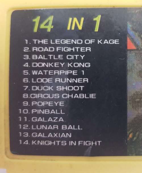 Vintage TV Game - Tested & Working, As Pictured