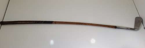 Vintage George Nicoll, Leven Fie, Scotland Precision Putter, Hickory Shaft