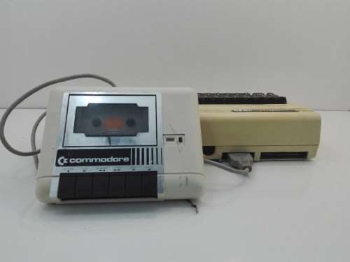Vintage Commodore VIC 20 Computer & Cassette Player, Not Tested