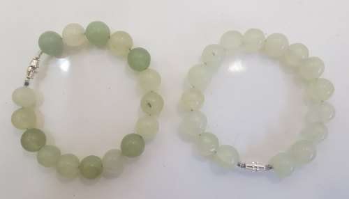 Stunning Jade Bead Bangles - Inner Diameter 5,5-6cm, Bid Per EACH