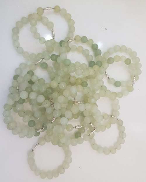 Stunning Jade Bead Bangles - Inner Diameter 5,5-6cm, Bid Per EACH